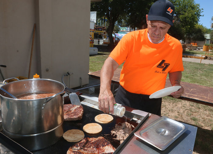 Food at the Kings Fair